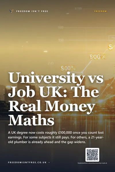 University vs Job UK: The Real Money Maths
