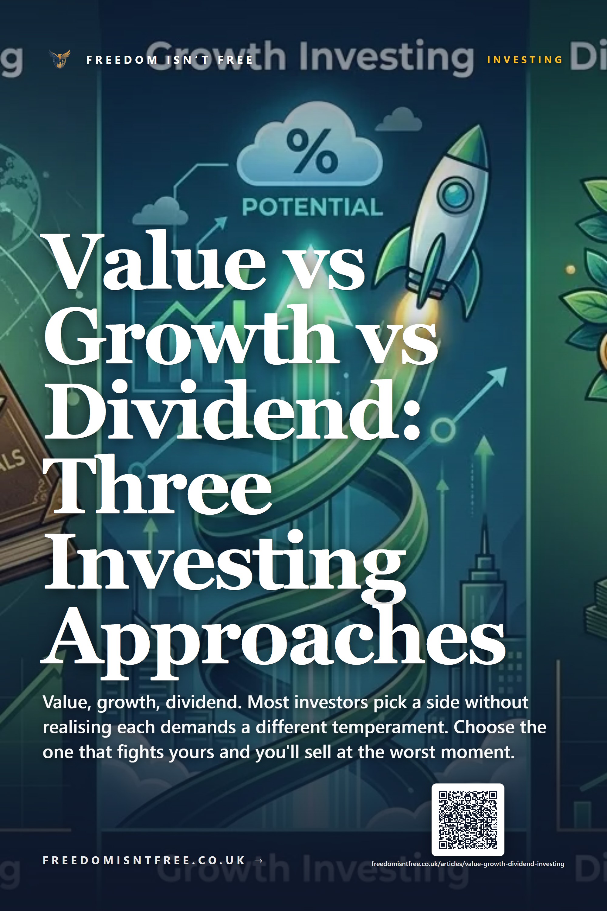 Value vs Growth vs Dividend: Three Investing Approaches