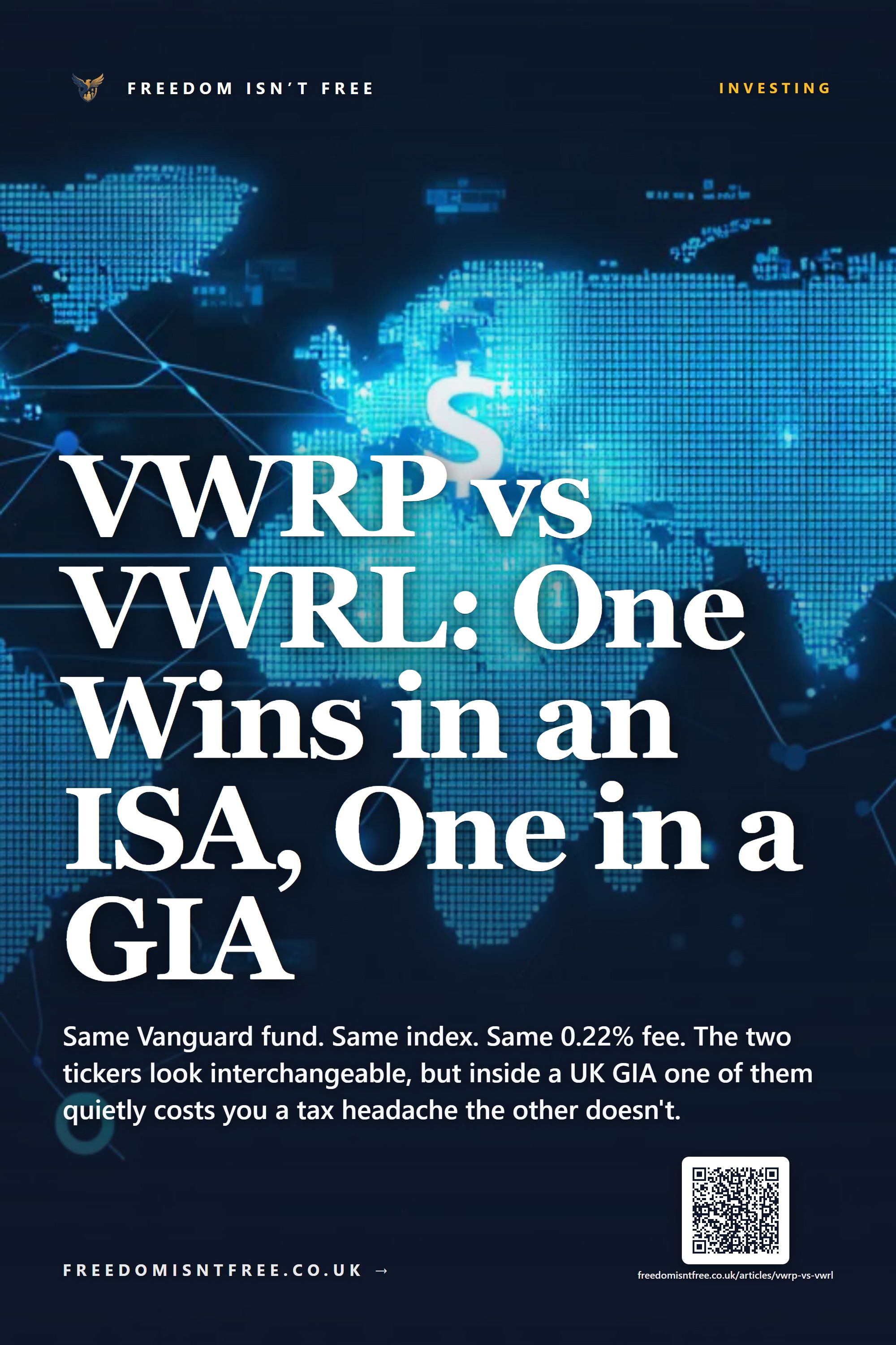 VWRP vs VWRL: Which Vanguard All-World ETF Wins in 2026