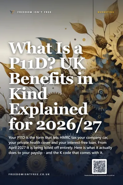 What Is a P11D? UK Benefits in Kind Explained for 2026/27