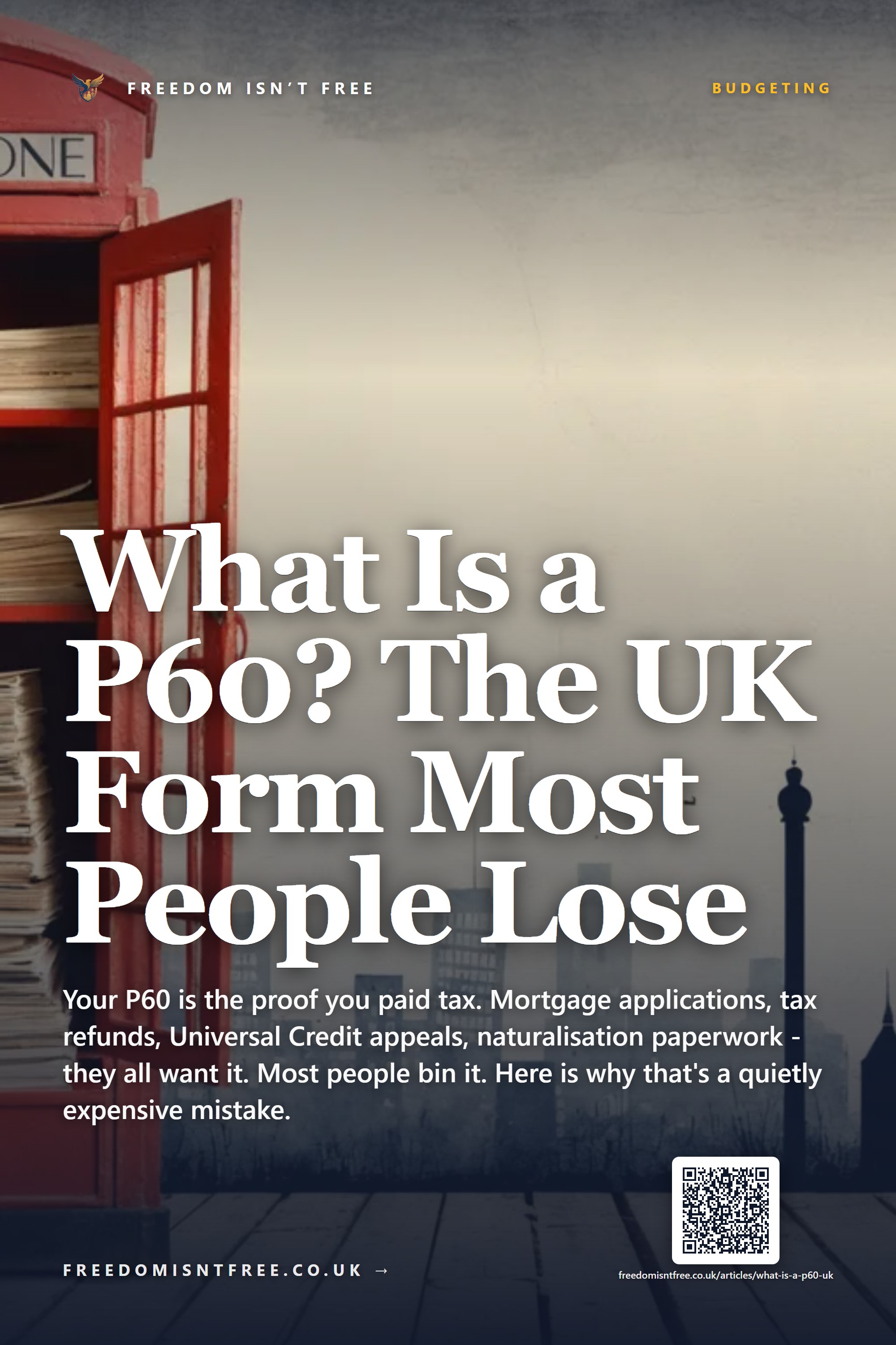 What Is a P60? The UK Form Most People Lose