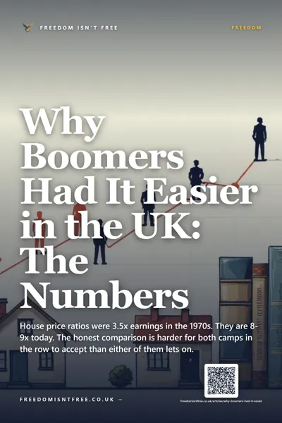 Why Boomers Had It Easier in the UK: The Numbers