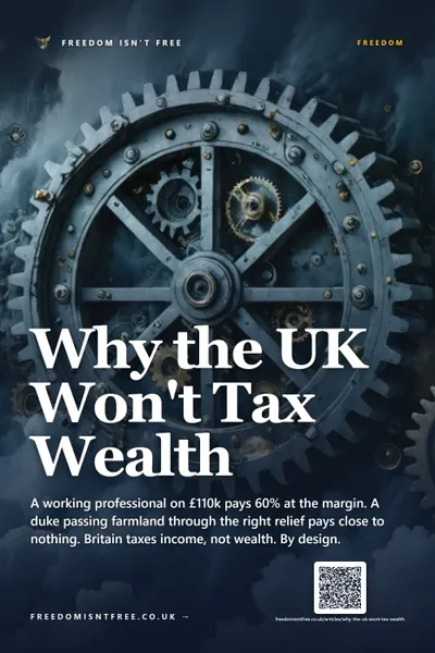 Why the UK Won't Tax Wealth