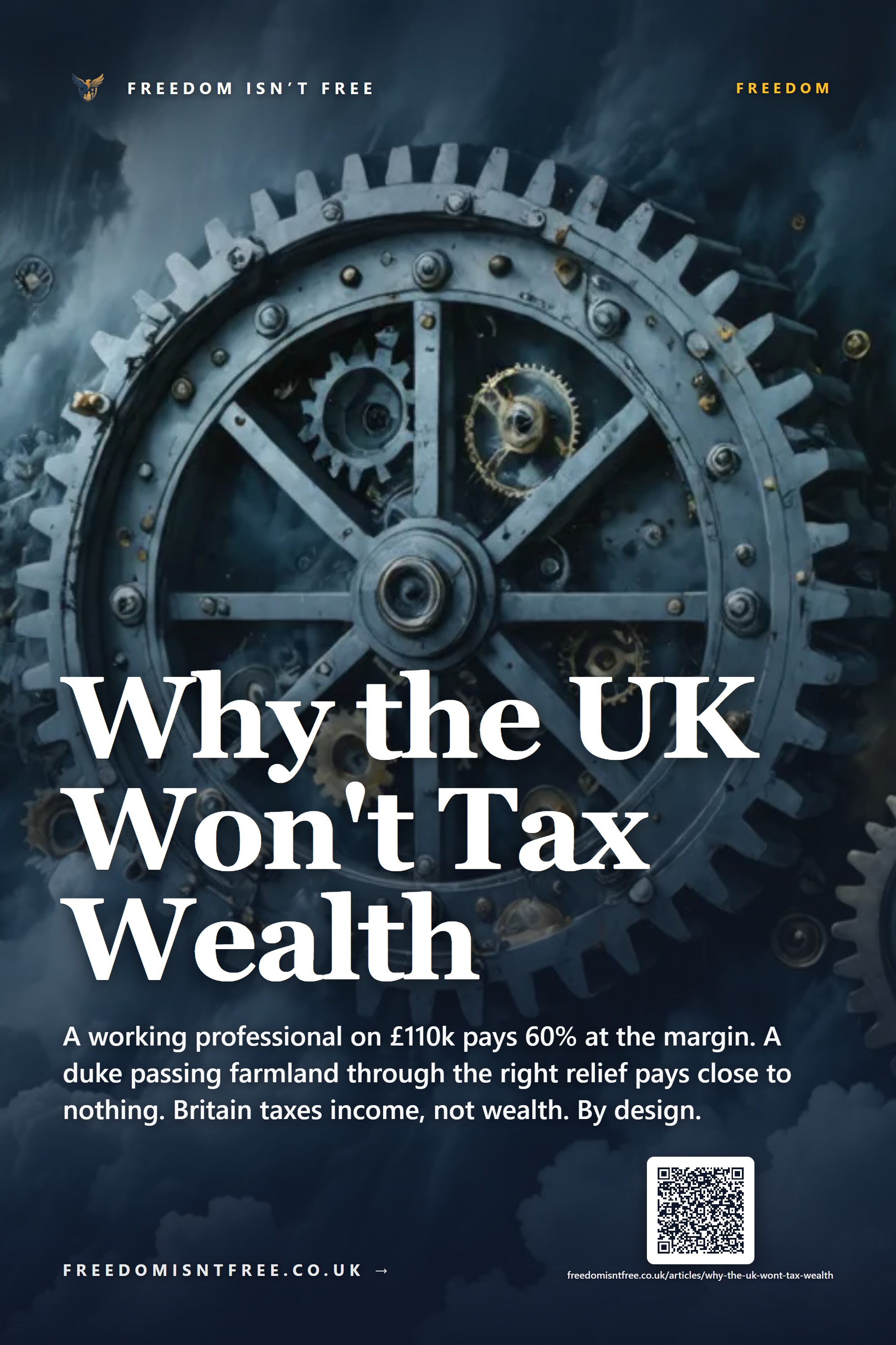Why the UK Won't Tax Wealth